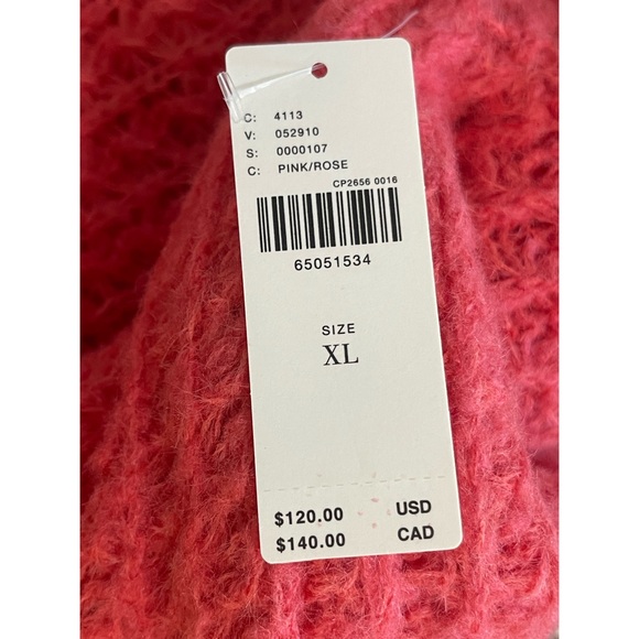 Anthropologie Ruffled Boat Neck Sweater NWT Size XL - Picture 13 of 16